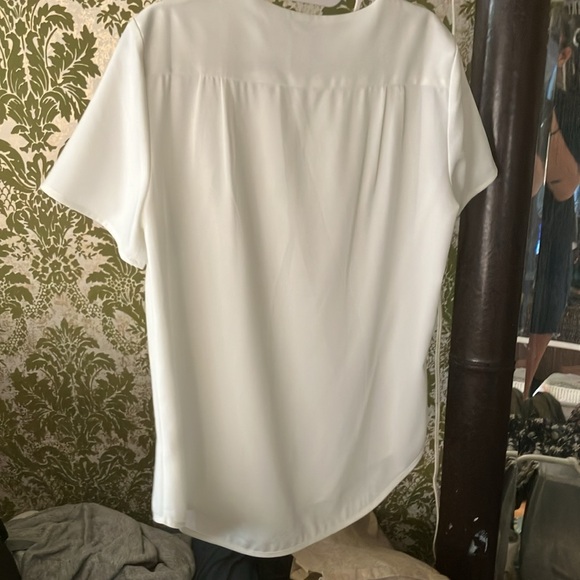 (US S) White Blouse - Picture 3 of 5